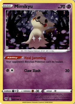 Mimikyu - (Cosmos Holo) Promo Miscellaneous Cards & Products 081/189 NM - Image 1
