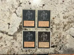 Hypnotic Specter x4 Magic the Gathering Hypnotic Specter Playset Heavily Played - Image 1