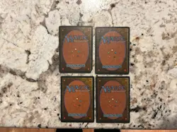 Hypnotic Specter x4 Magic the Gathering Hypnotic Specter Playset Heavily Played - Image 2