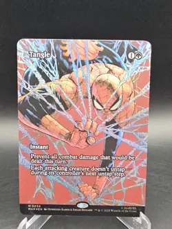 Tangle 0038 Foil Borderless Marvels Spider-Man - Image 1