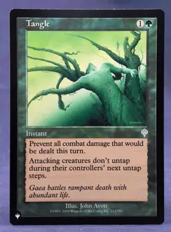 Tangle (INV-Invasion) - MTG - The List - NM Excellent - Image 1