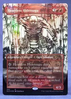 Heartless Hidetsugu - FOIL - MTG - Secret Lair Drop Kamigawa Ink SLD - NM - Image 1