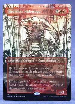 Heartless Hidetsugu - FOIL - MTG - Secret Lair Drop Kamigawa Ink SLD - NM - Image 3