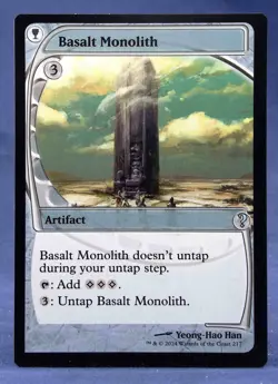 Basalt Monolith (Future Sight) - MTG - Mystery Booster 2 - Excellent NM - Image 1