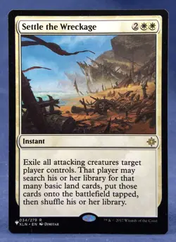 Settle the Wreckage - MTG - The List - NM Excellent - Image 1