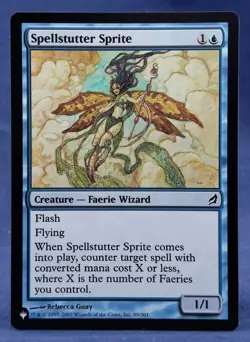 Spellstutter Sprite - MTG - The List - Excellent NM - Image 1
