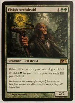 MTG Elvish Archdruid 168/249 LP Rare Magic 2013 - Image 1