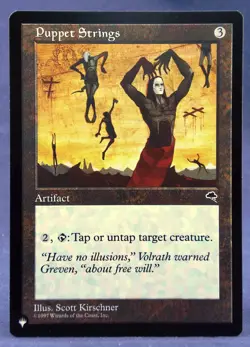 Puppet Strings - MTG - The List - NM Excellent - Image 1