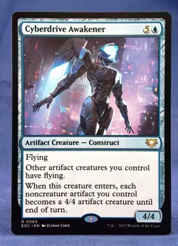 Cyberdrive Awakener - MTG - Commander: Edge of Eternities - Excellent NM - Image 1