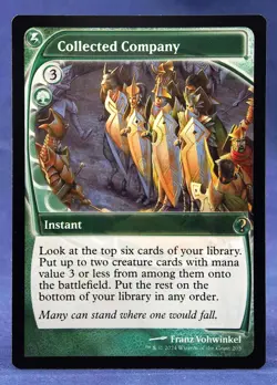 Collected Company (Future Sight) - MTG - Mystery Booster 2 - Excellent NM - Image 1