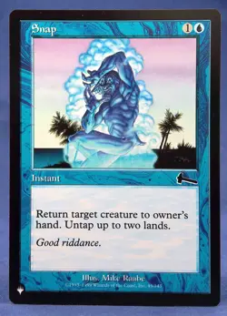 Snap - MTG - (ULG) The List Reprints - Excellent NM - Urza's Legacy - Image 1