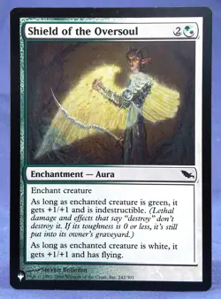 Shield of the Oversoul - MTG - The List - Excellent NM - Image 1