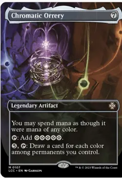 Chromatic Orrery (Borderless) Commander: the Lost Caverns of Ixalan Regular - Image 1