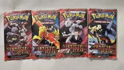 4x Pokemon TCG Scarlet & Violet Destined Rivals Booster Packs BRAND NEW - Image 1
