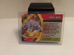 Pokemon Topps Advanced Challenge Holo Nincada - Image 4