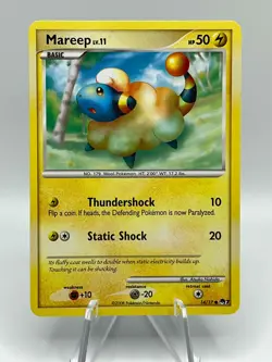2008 Pokemon-POP Series 7. MAREEP - 14/17. Common. - Image 1