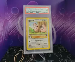 Igglybuff #36 - 2001 Pokemon Black Star Promo - Pokemon League - PSA 7 NM - Image 1