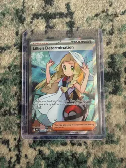 Lillie's Determination 169/132 Secret Rare Pokemon Mega Evolution Full Art NM - Image 1