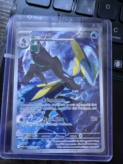 Pokemon TCG Inteleon 142/132 Mega Evolution Secret Rare Near Mint NM Fast Ship - Image 1