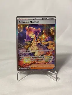 Pokemon Acerola's Mischief Mega Evolutions SIR 183/132 NM - Image 1