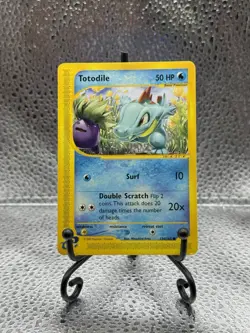 Totodile 134/165 Expedition Base Set - LP - Pokemon E-Reader - Image 1