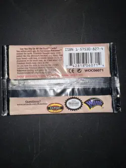 Pokemon Fossil Unlimited Edition Aerodactyl Booster Pack Sealed Unweighed - Image 2