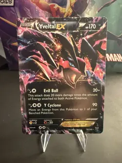 Yveltal EX - XY Base Set (XY) 79/146 Moderate Play Pokemon - Image 1