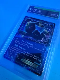 2016 Pokemon XY Fates Collide Umbreon EX #55/124 - Degree 9 (Mint) - Image 3