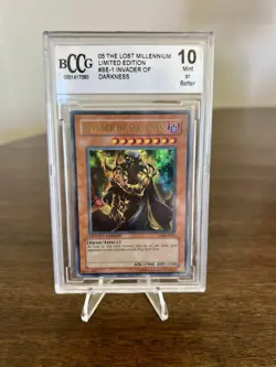 Yu-Gi-Oh! TCG the Seal of Orichalcos And Invader Of Darkness Graded Lot - Image 3