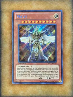 Yugioh Ma'at PRC1-EN017 Secret Rare 1st Ed NM - Image 1