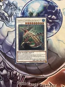 (YCL) Ravenous Crocodragon Archethys ETCO-EN043 Ultra Rare 1st Ed Yu-Gi-Oh VLP - Image 1