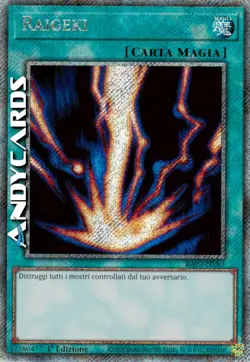 RAIGEKI • Segreta Platino • RA03 IT083 • 1Ed • Yugioh! • ANDYCARDS - Image 1