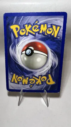 Poliwrath Rare Holo Foil Pokemon Card English Vintage Good Base Set - Image 2