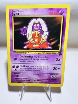 Jynx Vintage Pokemon Card English Excellent Base Set 2 - Image 1