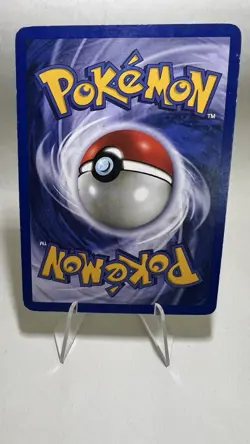 Wigglytuff Rare Holo Pokemon Card English 1999 Vintage 19/130 Good Base Set 2 - Image 2