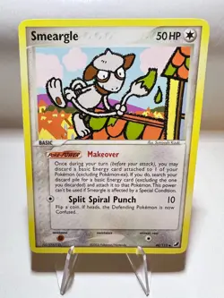 Smeargle Vintage Pokemon Card English Excellent EX Unseen Forces - Image 1