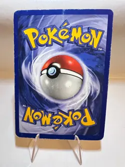 Blaine's Growlithe Vintage Pokemon Card English 2000 Good Gym Heroes - Image 2