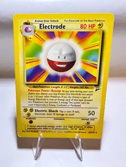Electrode Rare Vintage Pokemon Card English Very Good Base Set 2 - Image 1