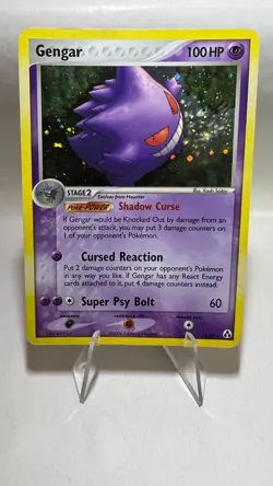 Gengar English Rare Holo Vintage Pokemon Card EX Legend Maker Excellent - Image 1