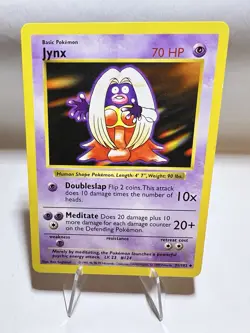 Jynx Shadowless Vintage Pokemon Card English Very Good Base Set - Image 1