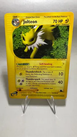 Jolteon English Rare Vintage Pokemon Card Skyridge Near Mint - Image 1