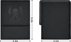 Card Deck Box for MTG Yugioh TCG Holds 100+ Sleeved Cards with Dividers - Image 2