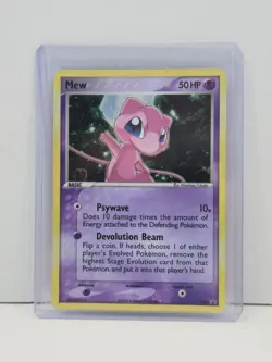 Pokemon Mew TCG Trainer's Challenge Set 040 Holo Card Nintendo Promo - Image 1