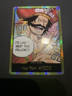 One Piece Gol.D.Roger GOLD DON!! Card (OP-13) English - Image 2