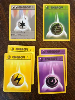 Lot of 35 Second Edition Pokemon TCG Energy Cards - Image 2