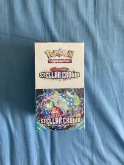Stellar Crown Sealed Half Booster Box 18 Packs Pokemon Card UK EU Exclusive - Image 1