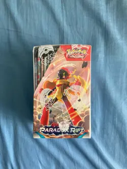 Paradox Rift Sealed Half Booster Box 18 Packs Pokemon Card UK EU Exclusive - Image 2