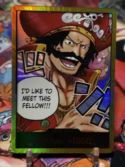 GOL D ROGER GOLD DON!! - One Piece TCG Don Card - Carrying On His Will - Image 1