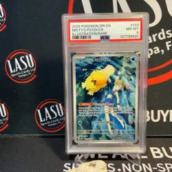 Pokemon TCG Misty's Psyduck Holo Card 193/182 Sv10: Destined Rivals ENG PSA 8 - Image 1