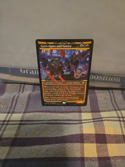 Magic MTG Goro-Goro and Satoru Showcase Prerelease Card #448 NM Condition - Image 1